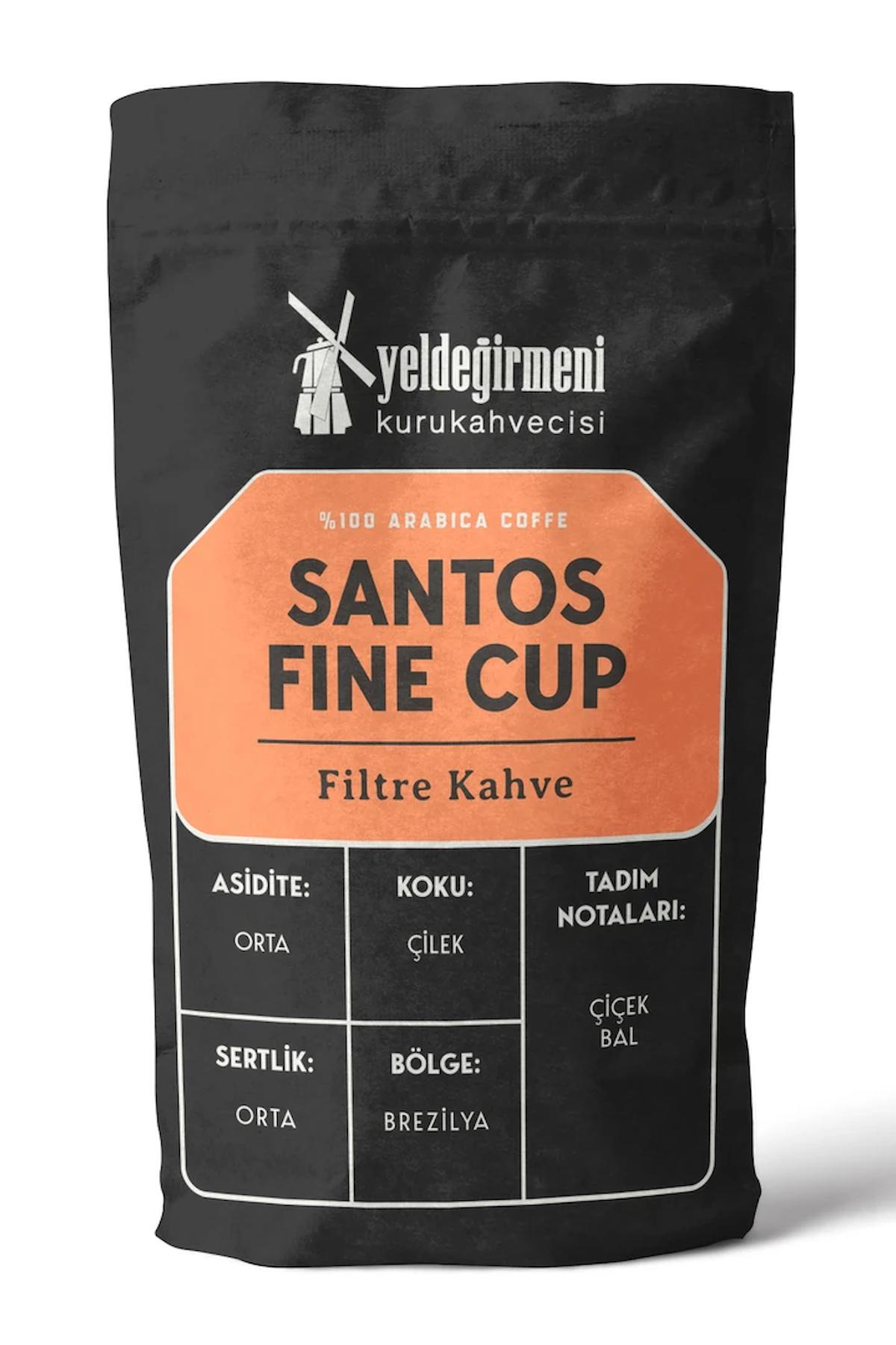 Yeldeğirmeni Kurukahvecisi Santos Bal - Çiçek Aromalı Brezilya Arabica Öğütülmüş Filtre Kahve 500 gr