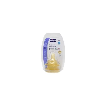 Chicco Benessere Kauçuk Yenidoğan 0 Ay+ Normal Akış Biberon Emziği