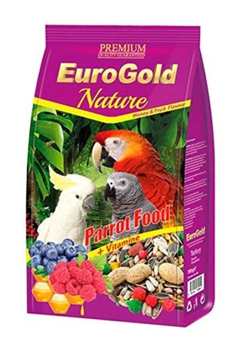 Eurogold Kabuklu Ballı Vitaminli Papağan Yemi 750 gr