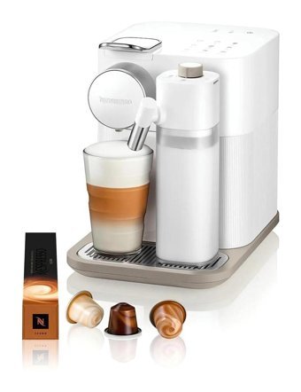 Nespresso Gran Lattissima F541 1450 W Plastik Tezgah Üstü Kapsüllü Öğütücülü Tam Otomatik Espresso Makinesi Beyaz