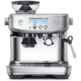 Sage SES878 1700 W Paslanmaz Çelik Tezgah Üstü Kapsülsüz Öğütücülü Yarı Otomatik Espresso Makinesi Gri
