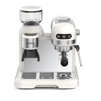 Karaca Coffeemaid 1500 W Plastik Tezgah Üstü Kapsülsüz Öğütücülü Tam Otomatik Espresso Makinesi Gri