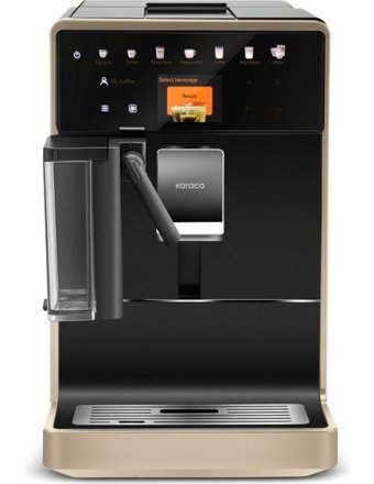 Karaca Baristaroma A5 1400 W Plastik Kapsülsüz Öğütücülü Tam Otomatik Espresso Makinesi Siyah