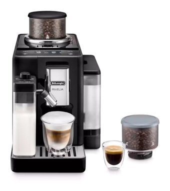 Delonghi Rivelia EXAM440.55.B 1450 W Tezgah Üstü Tam Otomatik Espresso Makinesi Siyah