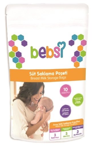 Bebesi Süt Saklama Poşeti 10'lu