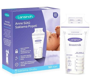 Lansinoh Süt Saklama Poşeti 50'li