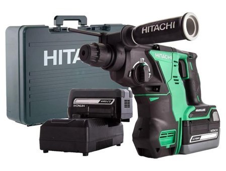 Hitachi DH18DBL SDS Plus 2000 W 3950 darbe/dk 3.7 kg Akülü Şarjlı Kırıcı Delici Matkap + Çanta