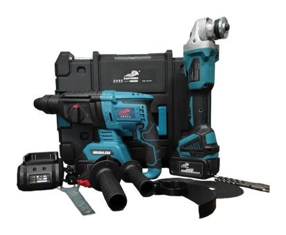 Dawreek 3300 W Akülü Şarjlı Kırıcı Delici Matkap Turkuaz