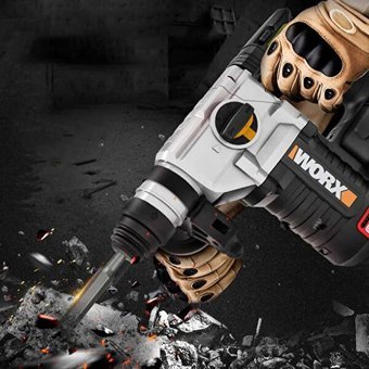Worx WX380.9 SDS Plus 20 W 5400 darbe/dk 3.9 kg Akülü Şarjlı Kırıcı Delici Matkap (Akü Dahil Değildir)