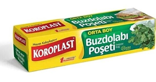 Koroplast Orta Buz Dolabı Poşeti 10x20 - 2x20 Adet