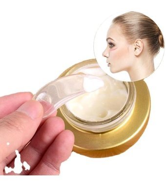Generic Gua Sha İçin Titreşimli Yüz Temizleme Cihazı Beyaz-Turuncu