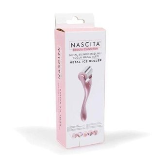 Nascita 400 mAH Tüm Ciltler İçin Tek Başlıklı Şarjlı Titreşimli Yüz Temizleme Cihazı Pembe