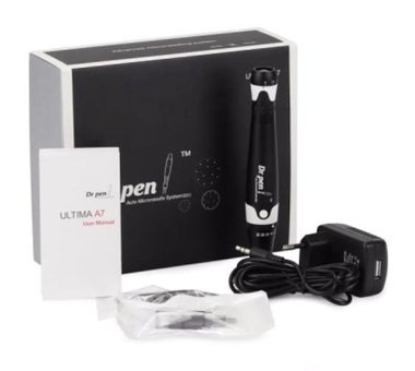 Dr. Pen 400 mAH Tüm Ciltler İçin Tek Başlıklı Şarjlı Titreşimli Vakumlu Yüz Temizleme Cihazı Siyah