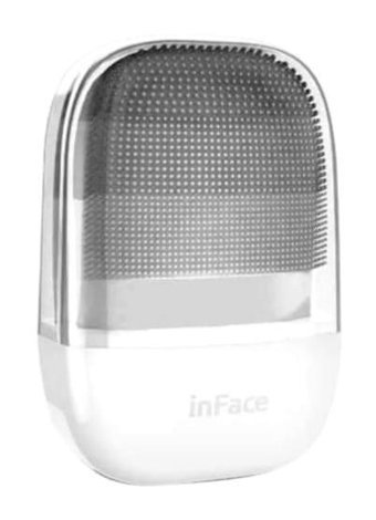 Forever Inface Sonic 400 mAH Tüm Ciltler İçin Tek Başlıklı Silikon Şarjlı Titreşimli Yüz Temizleme Cihazı Metal