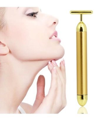 Generic 400 mAH Tüm Ciltler İçin Tek Başlıklı Pilli Titreşimli Yüz Temizleme Cihazı Altın