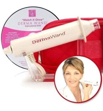 Derma Wand 400 mAH Tüm Ciltler İçin Tek Başlıklı Elektrikli Titreşimli Yüz Temizleme Cihazı Beyaz