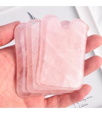 Generic Gua Sha İçin Titreşimli Yüz Temizleme Cihazı Pembe