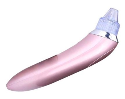 Kohlemann 400 mAH Tüm Ciltler İçin 3 Başlıklı Şarjlı Titreşimli Vakumlu Yüz Temizleme Cihazı Pembe