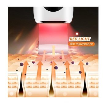 Happyplanet Ultrasonik Tüm Ciltler İçin Tek Başlıklı Şarjlı Titreşimli Yüz Temizleme Cihazı Beyaz