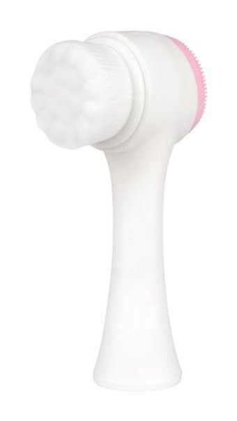 Hill Beauty Tüm Ciltler İçin Tek Başlıklı Fırçalı Silikon Pilli Titreşimli Yüz Temizleme Cihazı Beyaz