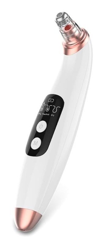 Yui Sonicface Tüm Ciltler İçin Tek Başlıklı Buharlı Şarjlı Titreşimli Vakumlu Yüz Temizleme Cihazı Beyaz