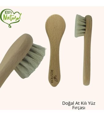 Rostilya Tüm Ciltler İçin Tek Başlıklı Fırçalı Titreşimli Yüz Temizleme Cihazı Ahşap