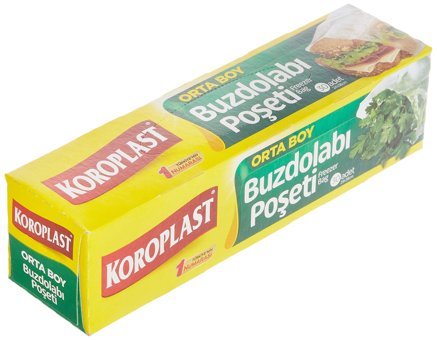 Koroplast Orta Buz Dolabı Poşeti 8x12 Adet
