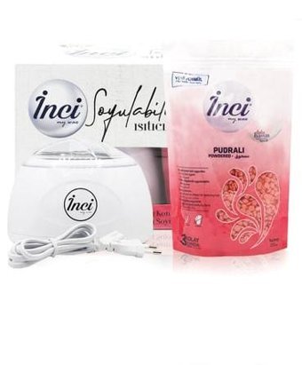 İnci 1+1 Boncuk Ağda Makinesi + Pudralı Boncuk Ağda