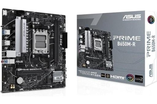 Asus Prime B650M-R B650 AM5 Soket DDR5 7200 MHz PCIe 4.1 Wi-Fi Micro ATX AMD Uyumlu Anakart