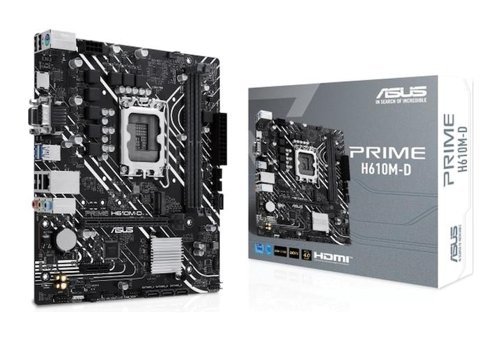 Asus Prime H610M-D H610 LGA 1700 Soket DDR5 5600 MHz PCIe 4.1 Micro ATX Intel Uyumlu Anakart
