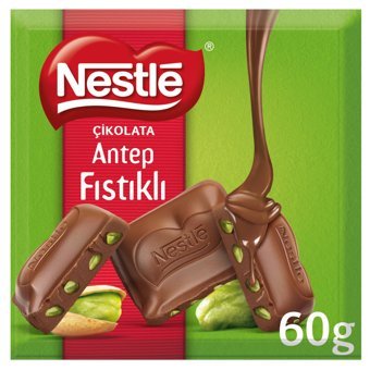 Nestle Fıstıklı Çikolata 60 gr 12 Adet