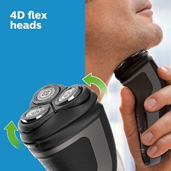 Philips Norelco S1211/81 Sakal Çift Başlıklı Sinekkaydı Kuru Tıraş Makinesi