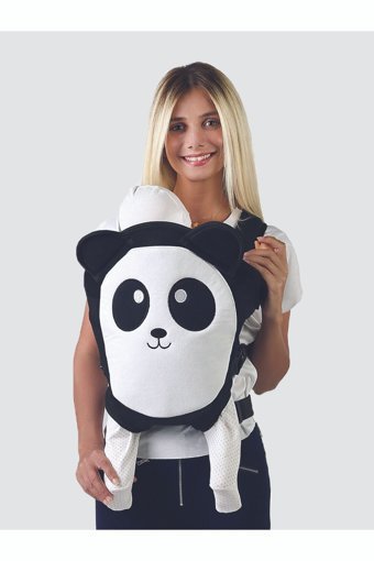 Refa Collection Panda Desenli 12 kg Kapasiteli Kanguru Beyaz-Siyah