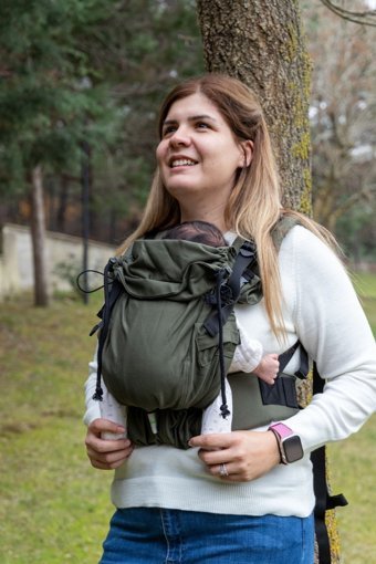 Huggyberry Softy 15 kg Kapasiteli Yenidoğan Kanguru Yeşil