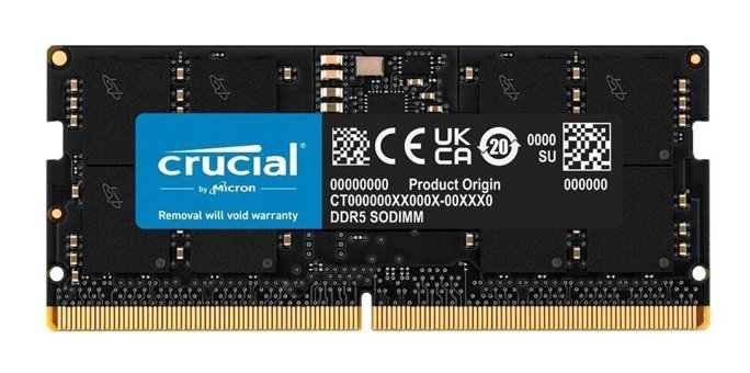 Crucial CT16G56C46S5 16 GB DDR5 1x16 5600 MHz Ram