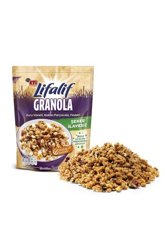 Eti Lifalif Vişneli Kakaolu Fındıklı Granola 2x200 gr