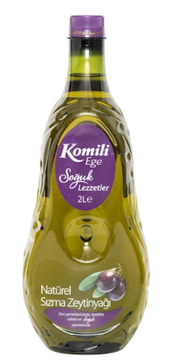 Komili Soğuk Sıkım Polifenolsüz Pet Sızma Zeytinyağı 2x2 lt