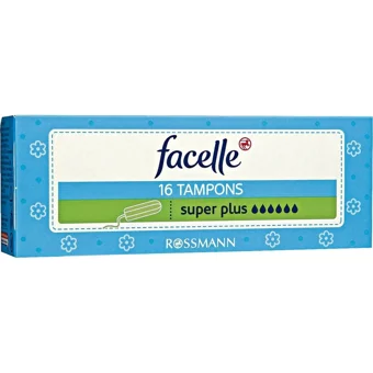 Facelle Süper Plus Tampon 16'lı