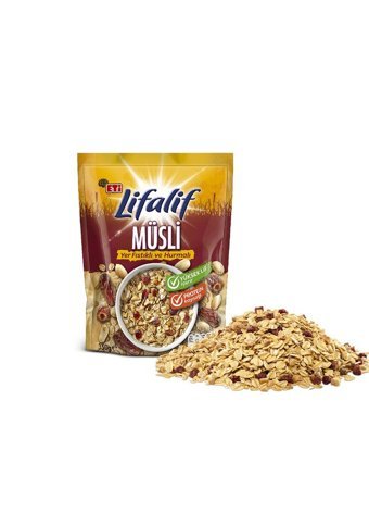 Eti Lifalif Yer Fıstıklı Hurmalı Müsli 12x350 gr