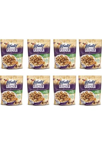 Eti Lifalif Vişneli Kakaolu Fındıklı Granola 8x200 gr