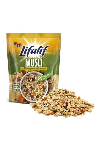 Eti Lifalif Glutensiz Meyveli Fındıklı Müsli 6x350 gr