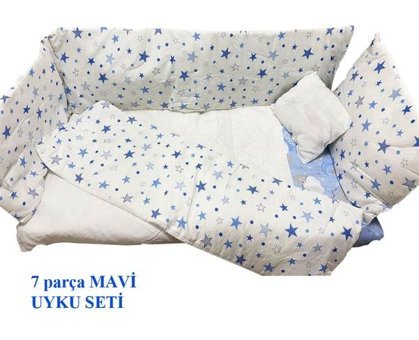 Bygolden Suntalam 15 kg Dikdörtgen Yataklı Çekmeceli Sallanan Anne Yanı Beşik Mavi