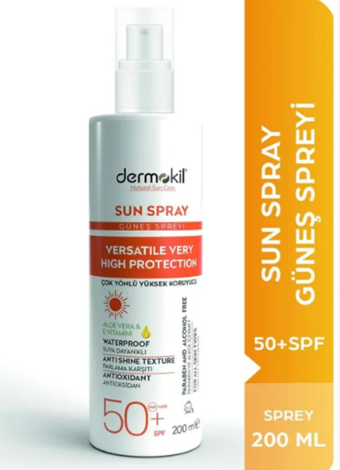 Efsoon Organics Renksiz 50 Faktör Tüm Ciltler İçin Nemlendiricili Yaşlanma Karşıtı Yağ Bazlı Suya Dayanıklı Yüz ve Vücut Güneş Kremi 200 ml