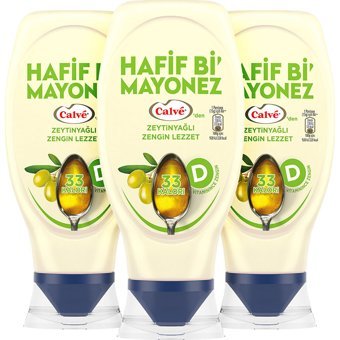 Calve Hafif Bi' Mayonez 3x355 gr