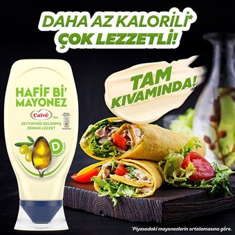Calve Hafif Bi' Mayonez 3x355 gr