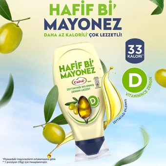 Calve Hafif Bi' Mayonez 3x355 gr