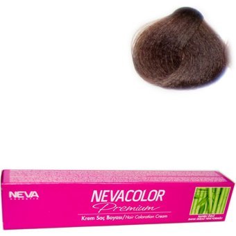 Neva 6.3 Fındık Kabuğu Organik Amonyaksız Krem Saç Boyası 3x50 ml