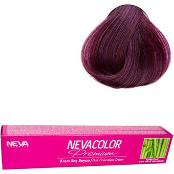 Neva 7.20 Orkide Moru Organik Amonyaksız Krem Saç Boyası 3x50 ml