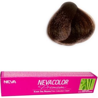 Neva 7.37 Kumral Altın Kahve Organik Amonyaksız Krem Saç Boyası 3x50 ml
