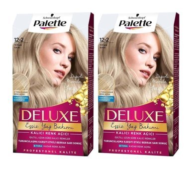 Palette Deluxe Titan Sarısı Amonyaksız Krem Saç Boyası 99 ml